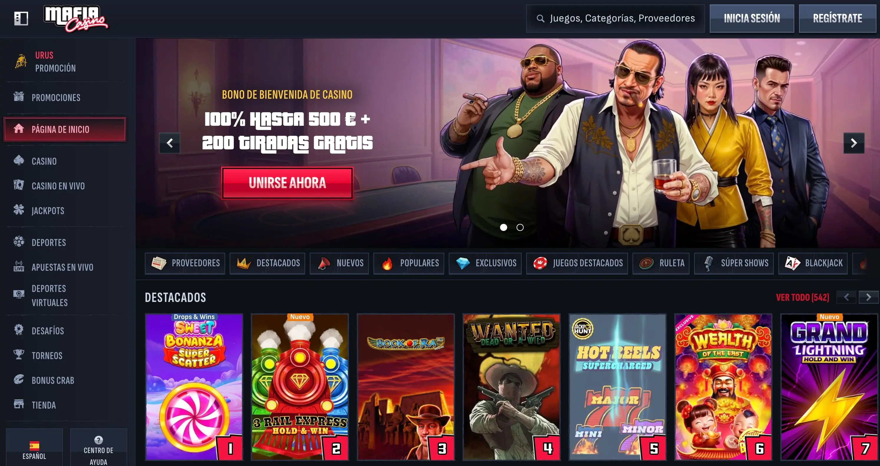 Casino online nuevo - Mafia Casino