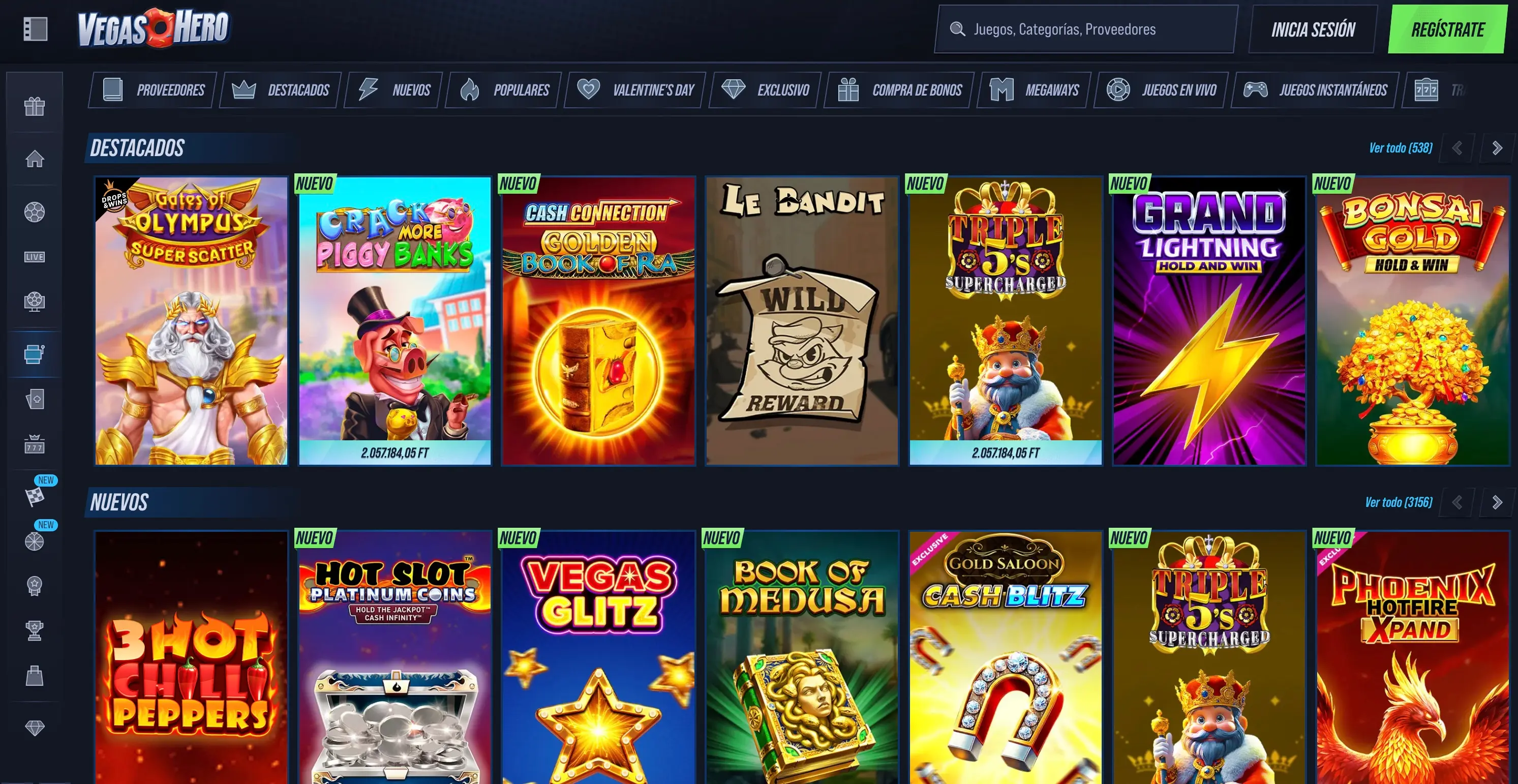 Vegas Hero - casino nuevo online