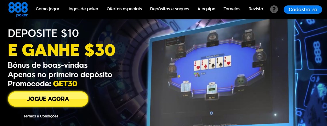 Interfața 888 Casino
