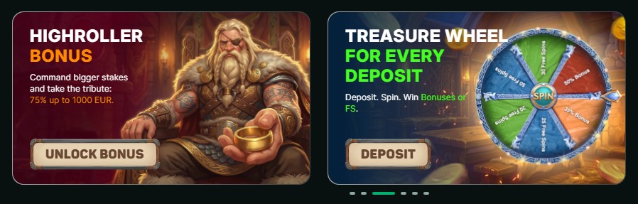 Odin Fortune Casino Bonuses