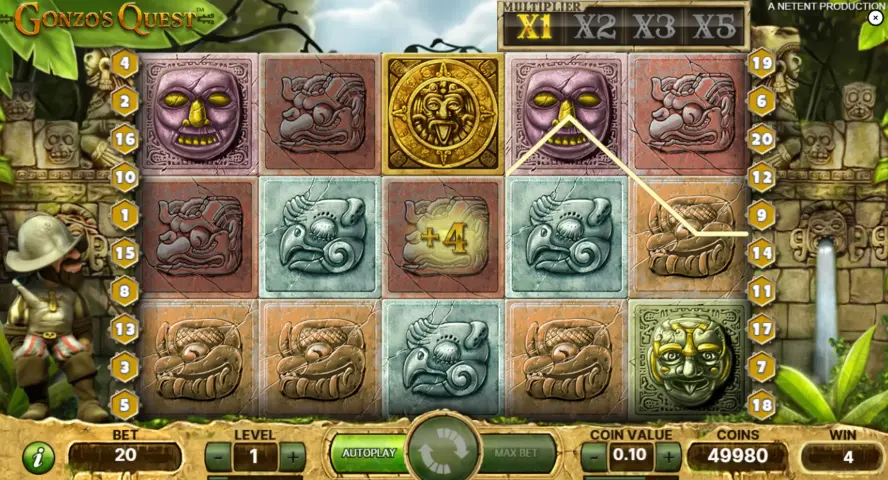 Gonzo's Quest Kaszinó Játékok