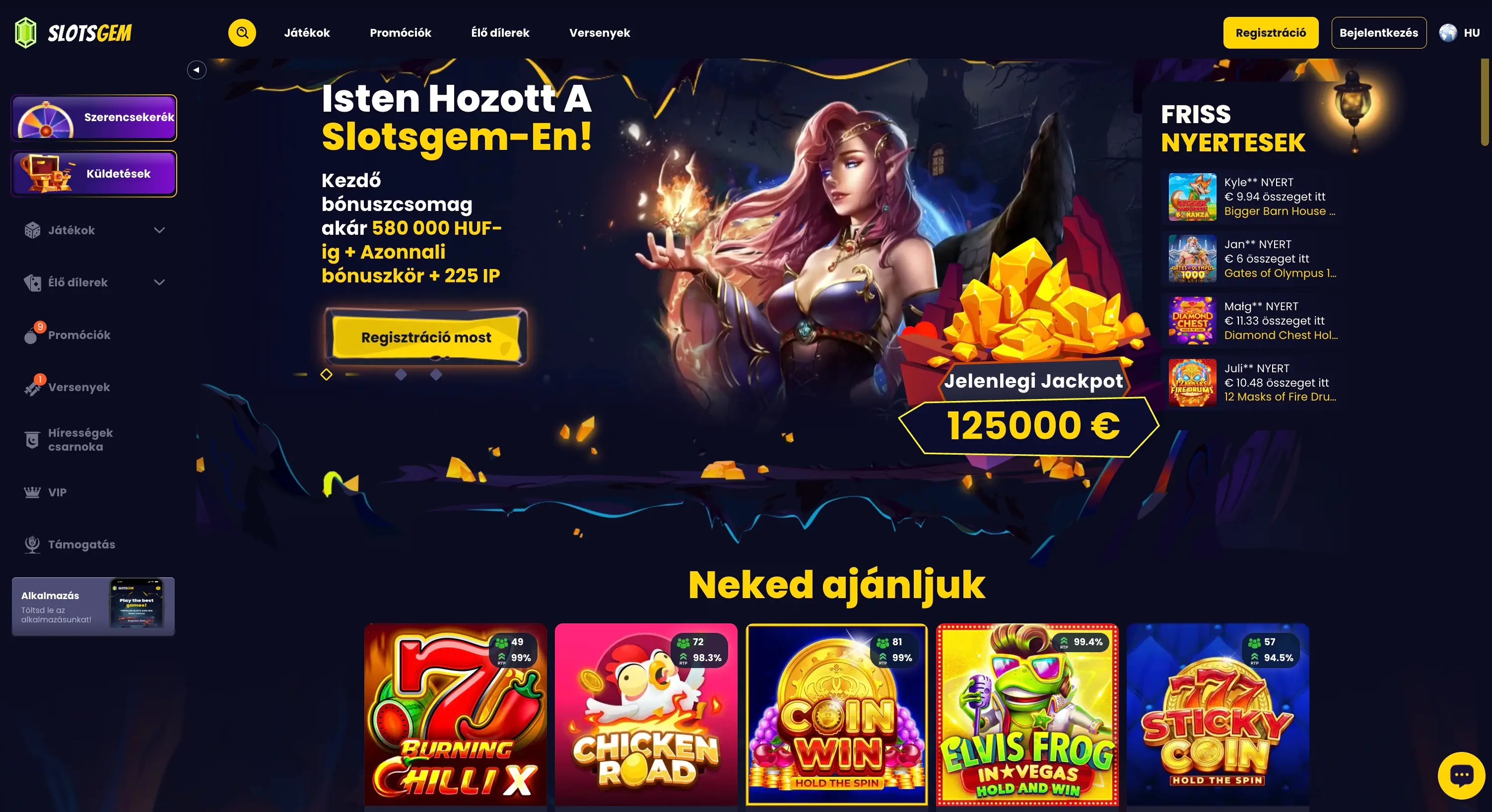 SlotsGem - Online Casino Gyors Kifizetés SlotsGem - Online Casino Gyors Kifizetés