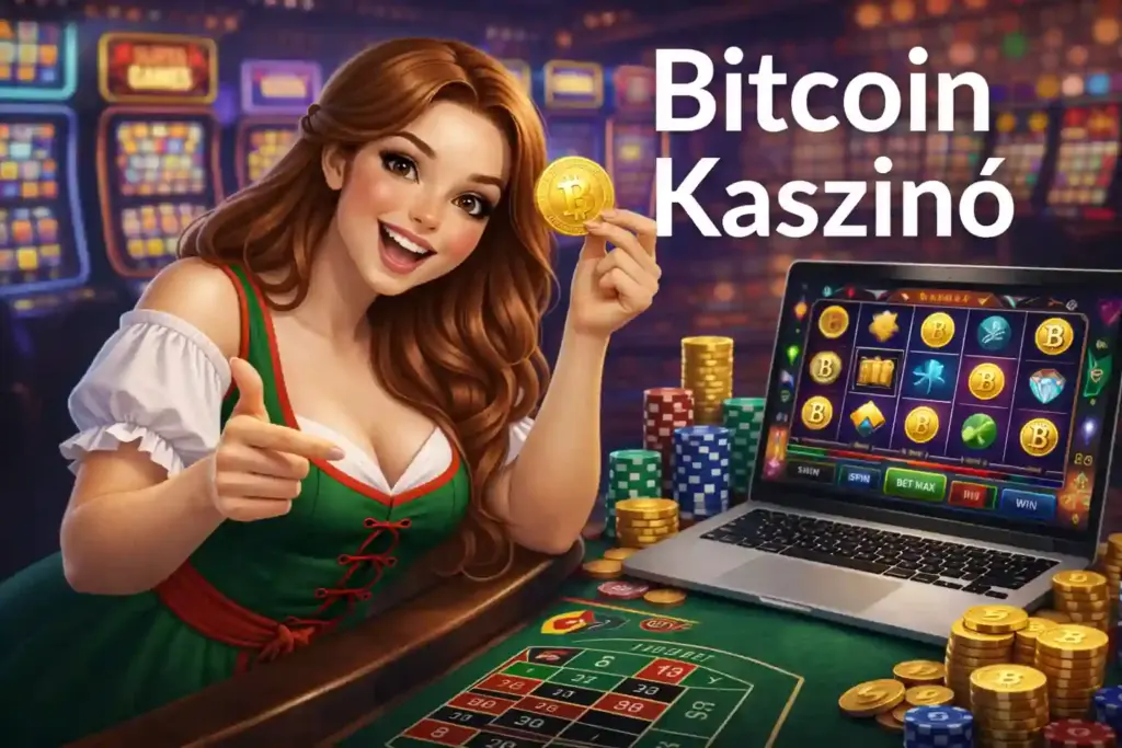 bitcoin kaszinó online
