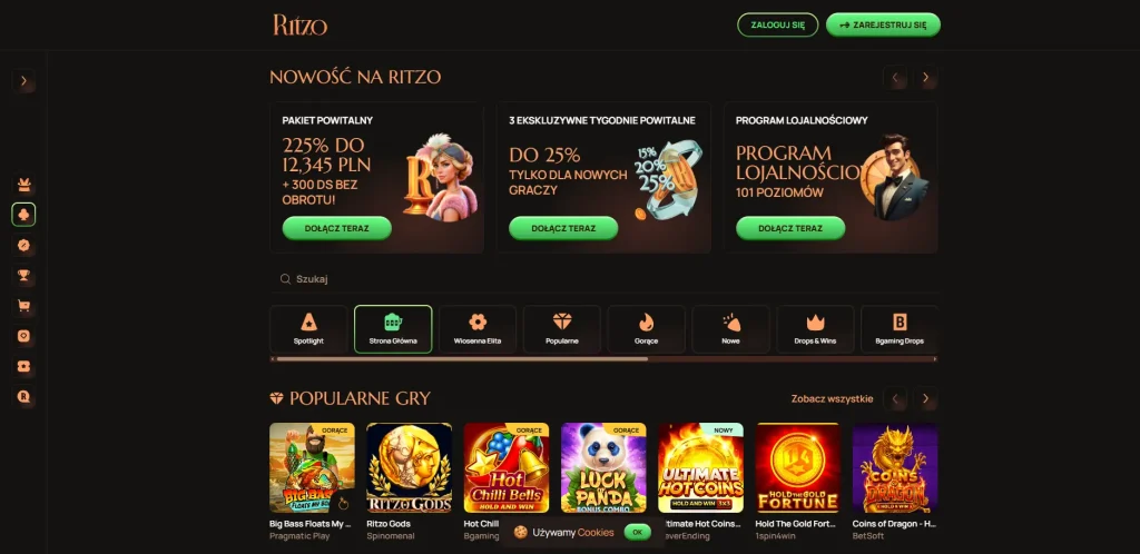 ritzo casino online