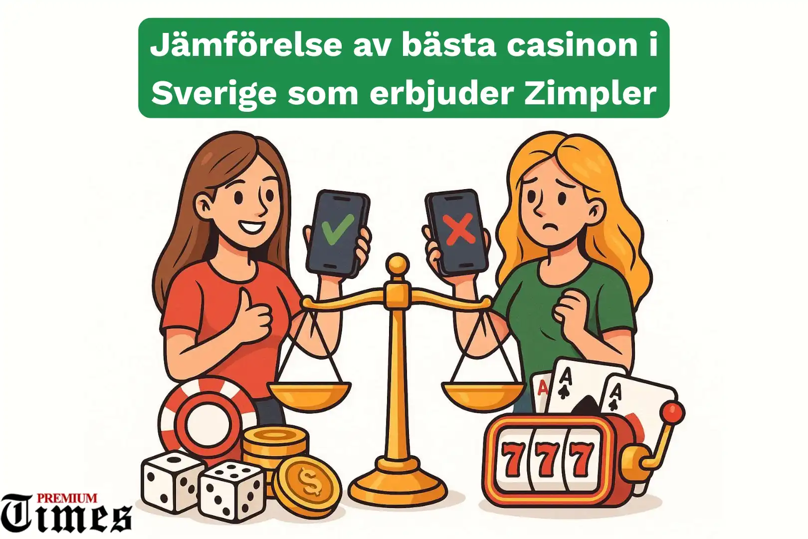 Jämförelse av bästa casinon i Sverige som erbjuder Zimpler