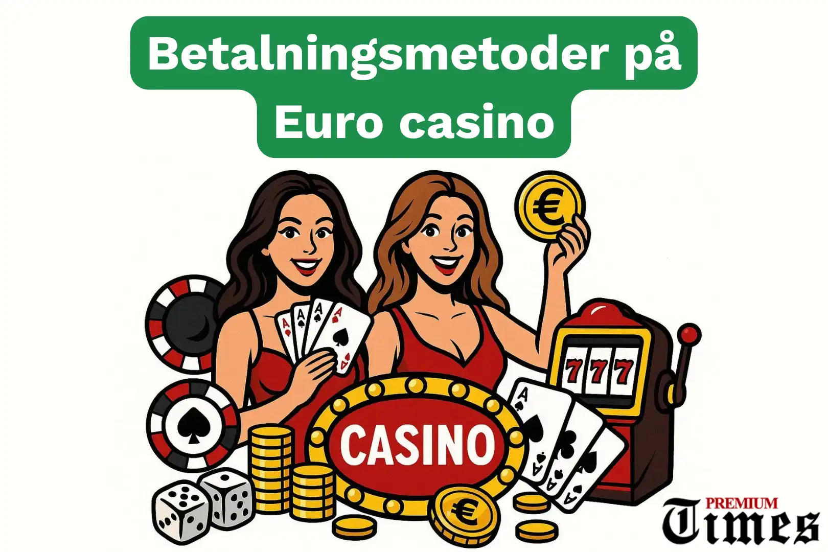 Betalningsmetoder på Euro casino