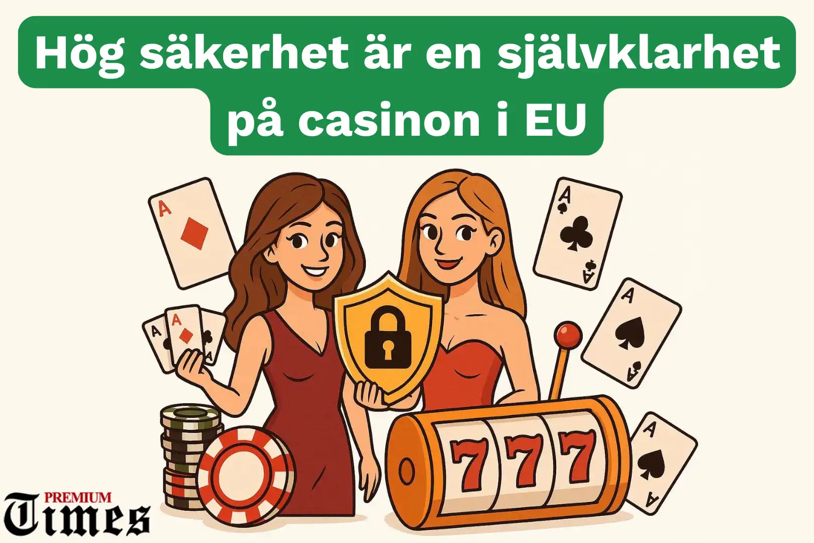 Hög säkerhet är en självklarhet på casinon i EU