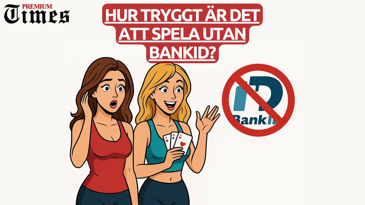 Hur tryggt är det att spela utan BankID?
