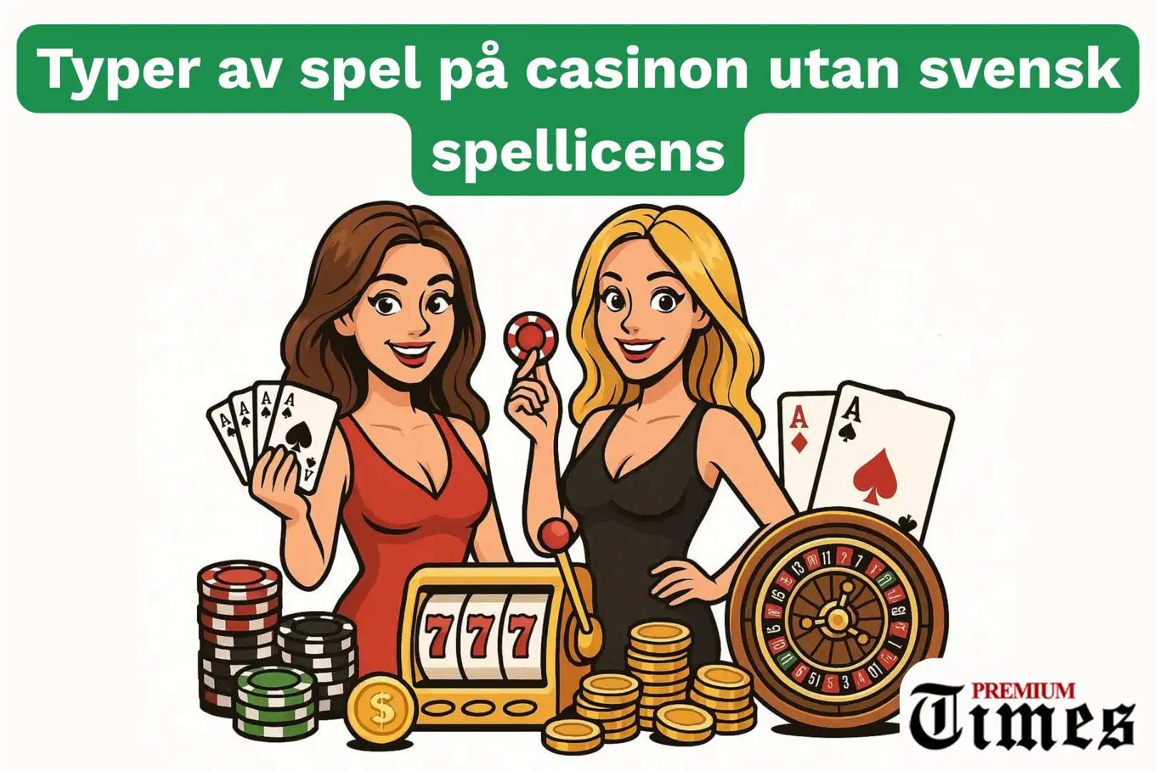 Typer av spel på casinon utan svensk spellicens Typer av spel på casinon utan svensk spellicens