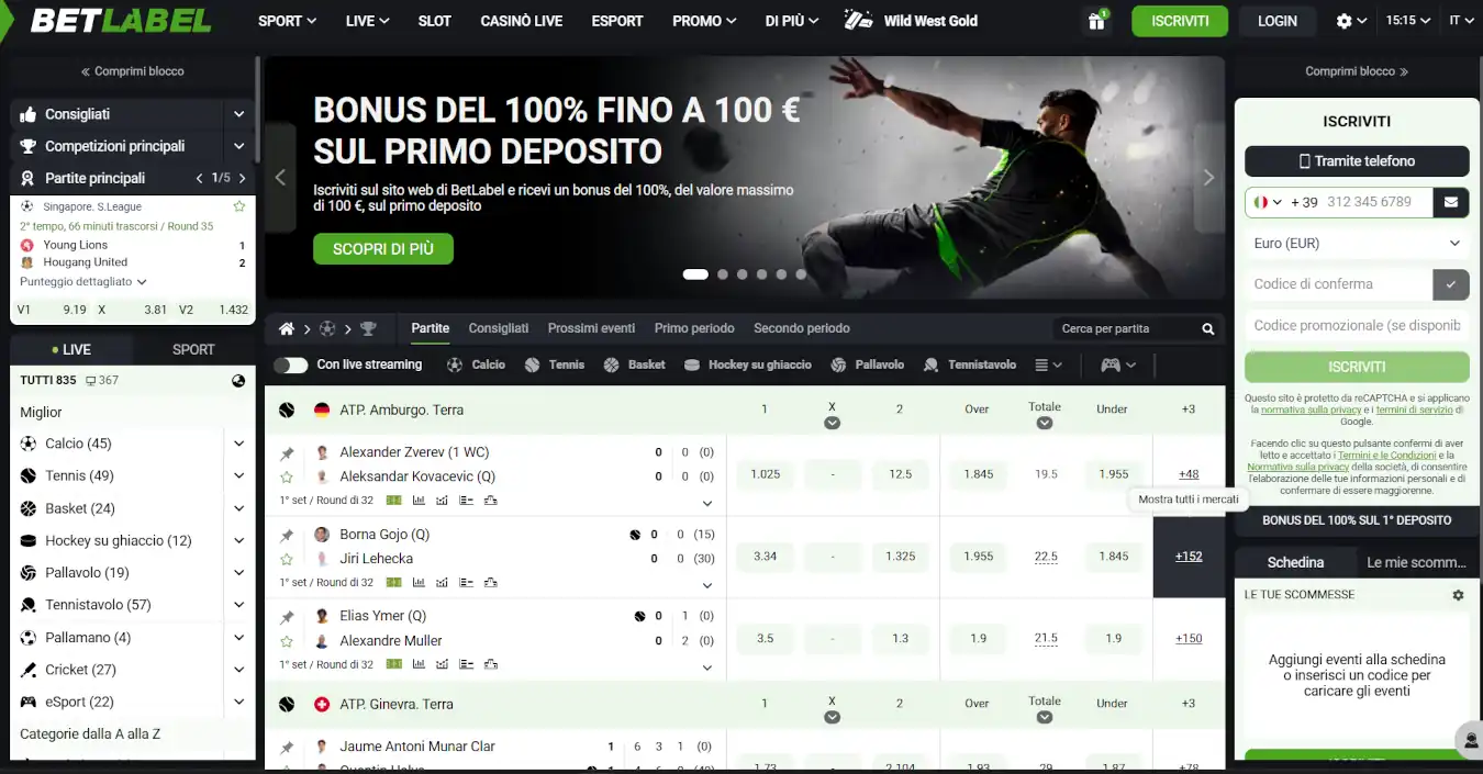 siti scommesse non italiani - BetLabel