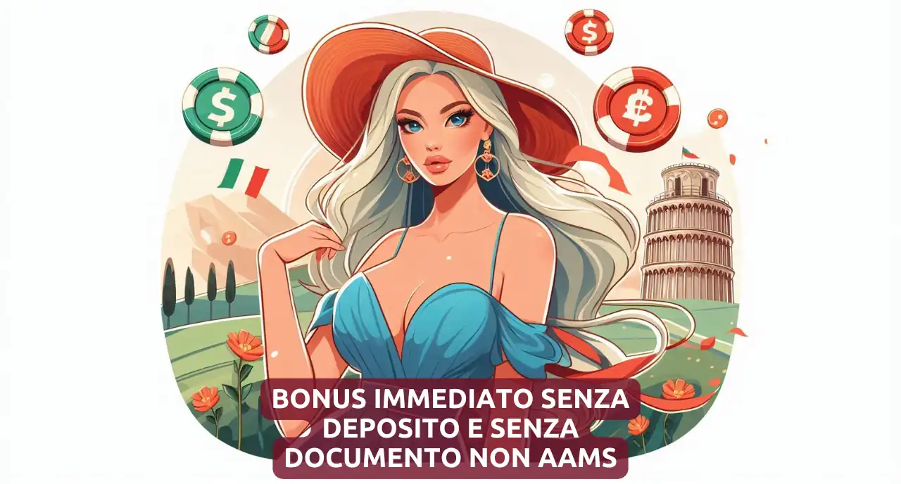 bonus immediato senza deposito e senza documento non aams