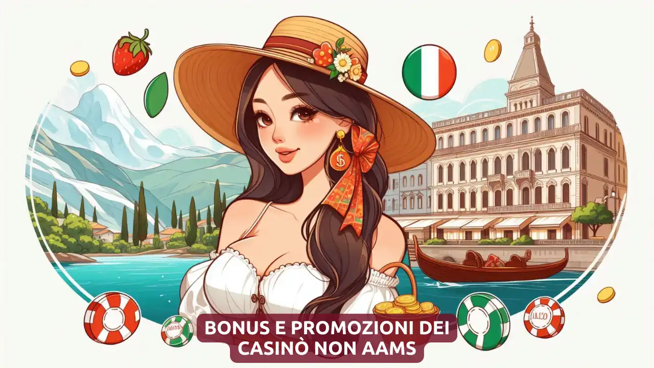Bonus e promozioni dei casinò non AAMS