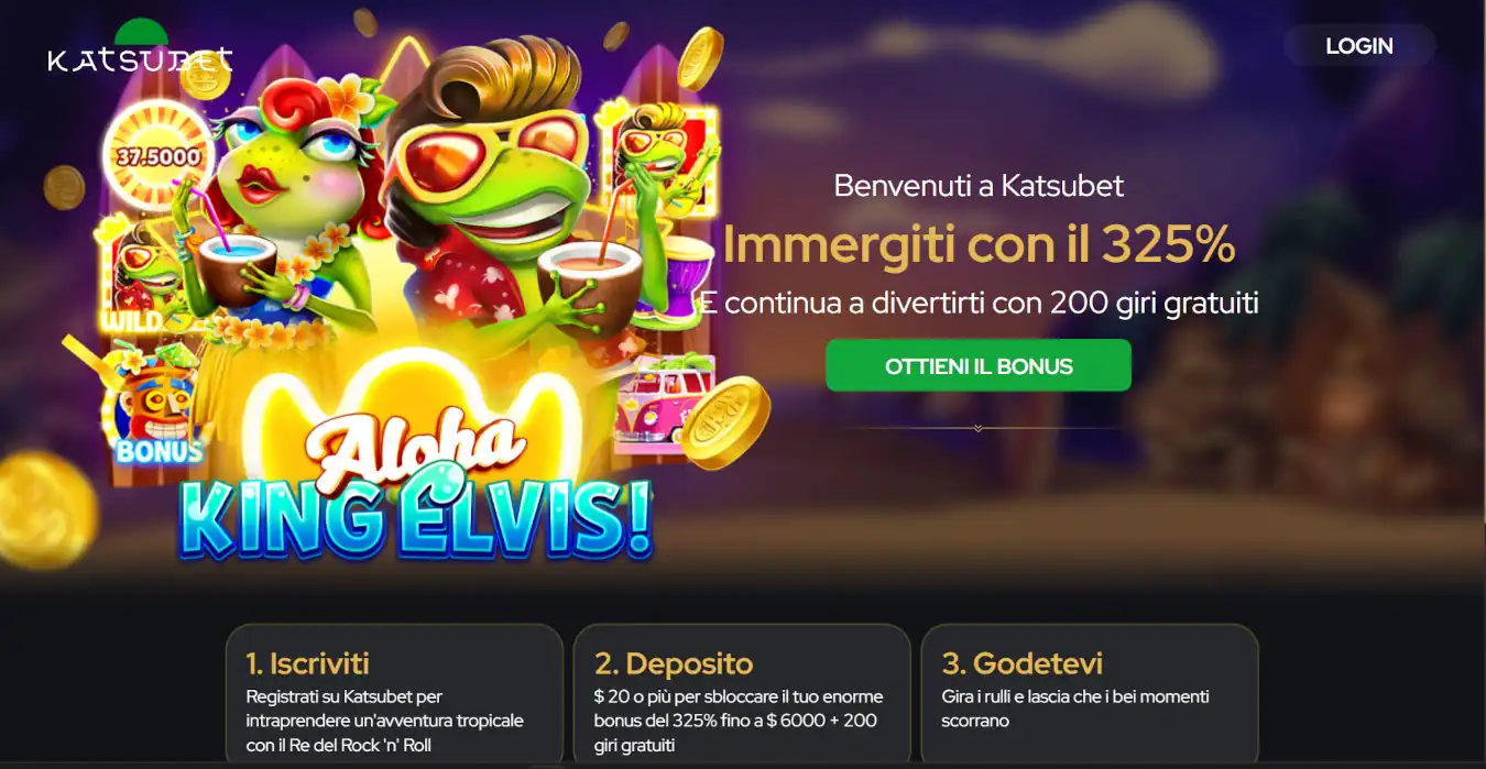 Katsubet casinò non aams deposito minimo 5 euro