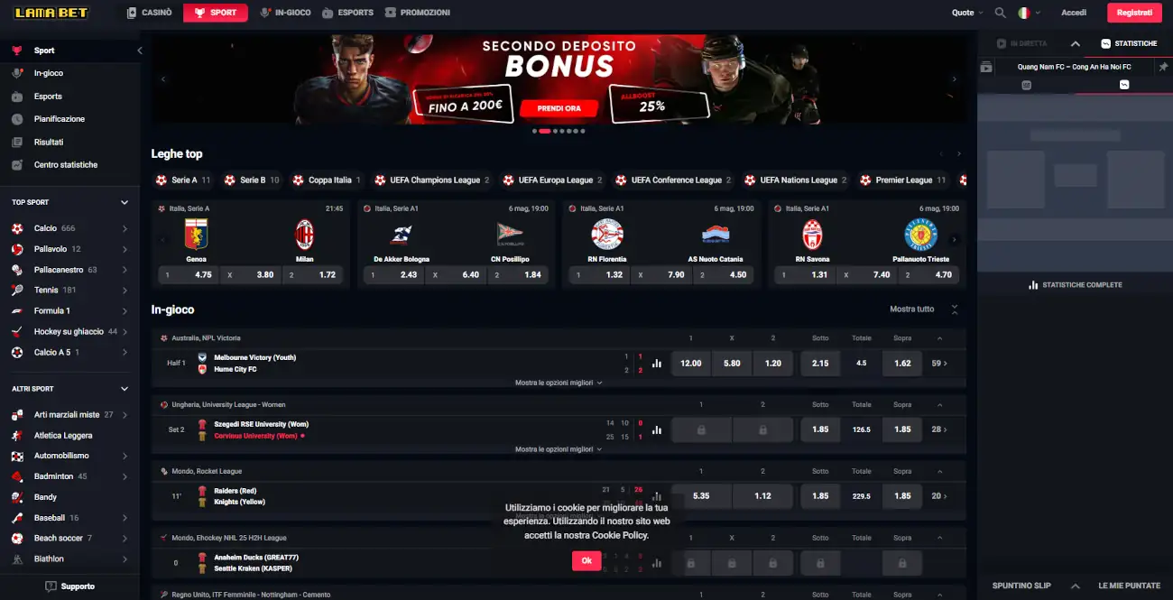 Siti Scommesse Non AAMS Bonus Senza Deposito - LamaBet