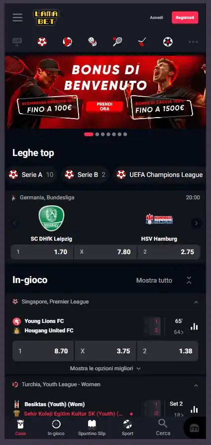 siti scommesse stranieri legali - Lamabet