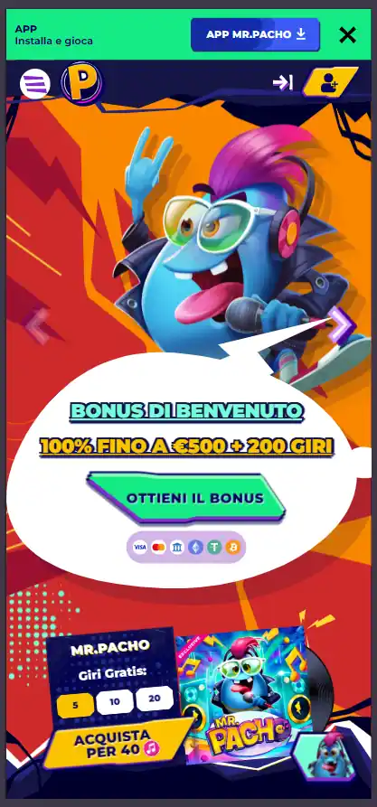 Mr.Pacho - uno dei migliori casino stranieri