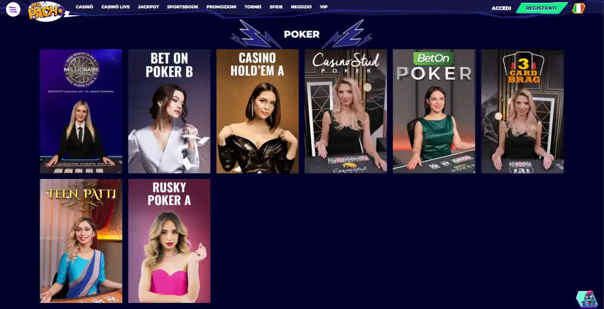 NeedForSpin poker online non AAMS
