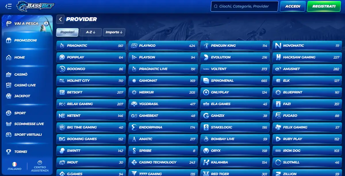 BassBet casinò online senza registrazione