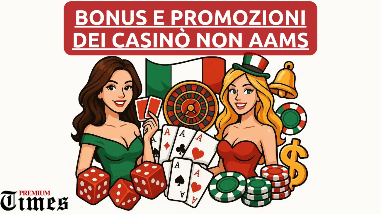 Bonus e promozioni dei casinò non AAMS