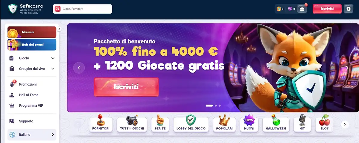 Safecasino curacao casino online