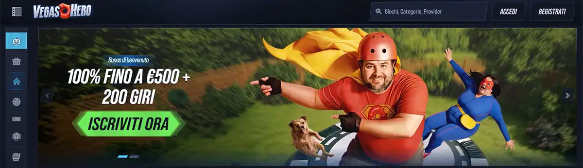 siti scommesse Malta: VegasHero