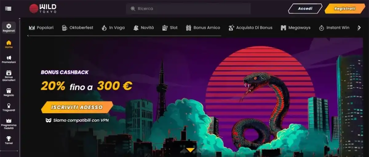 Wild Tokyo casino malta online