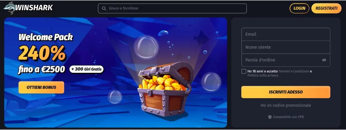 siti bingo online - Winshark