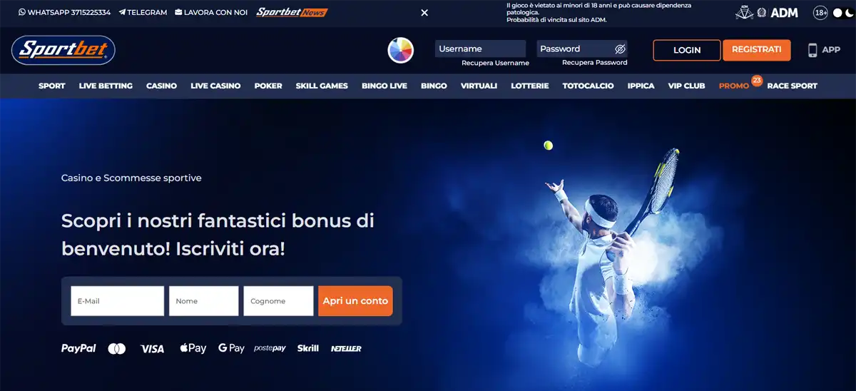 casino online nuovi - SportBet