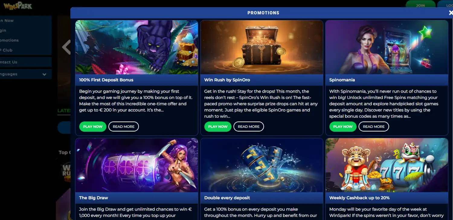 Winspark-Casino Online Americani