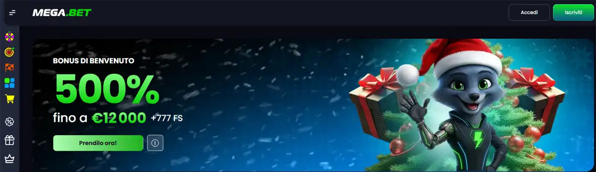 MegaBet Casino non AAMS Neteller