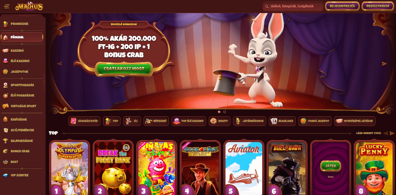 Lovifogadas - Magius Casino