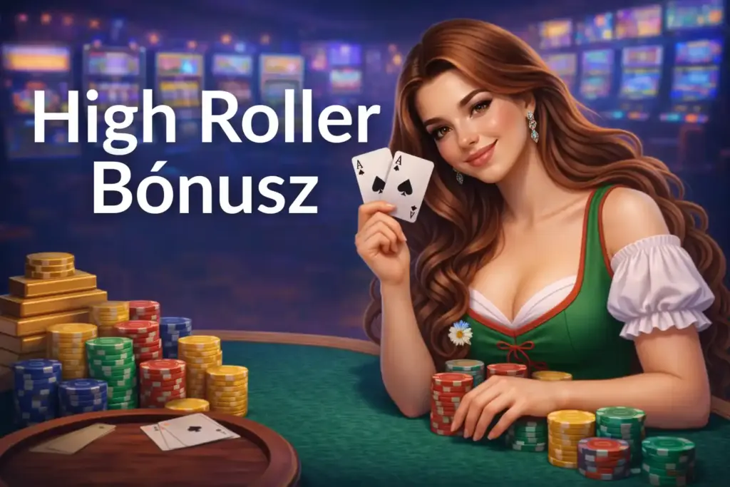 A legjobb high roller online kaszinó bónusz
